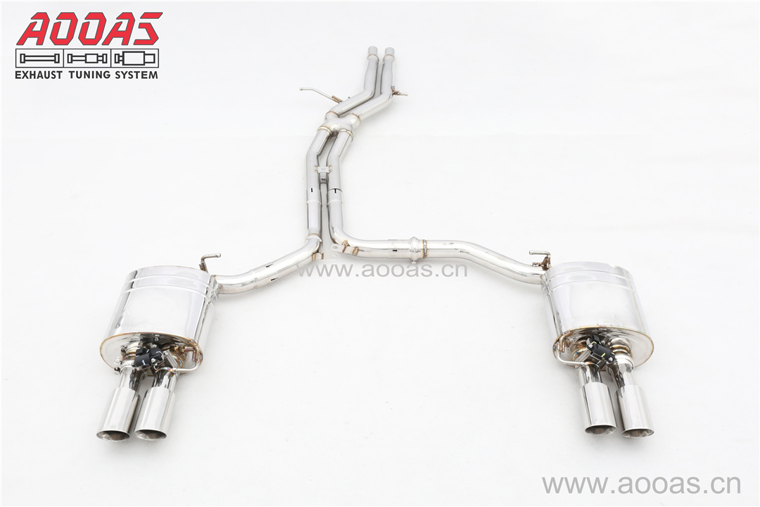 Audi A7 C7 With S7 Design 3.0 T All SS304 / Valvetronic Catback System